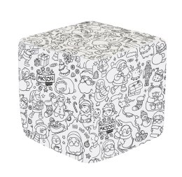 Kostka do kolorowania wersja świąteczna MIKOŁAJ