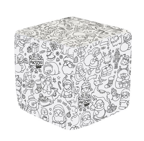 Kostka do kolorowania wersja świąteczna MIKOŁAJ