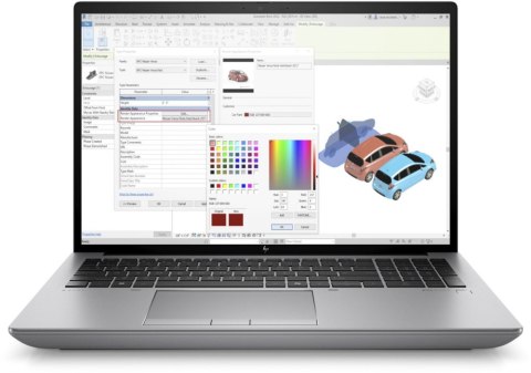 Notebook HP ZBook Fury 16 G11 (16"/i7-14700HX /RTX2000A/32GB/SSD1TB/W11P/Srebrno czarny)