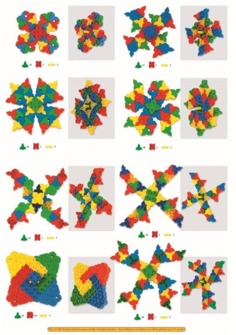 Morphun Bączki 100 el. - Klocki konstrukcyjne