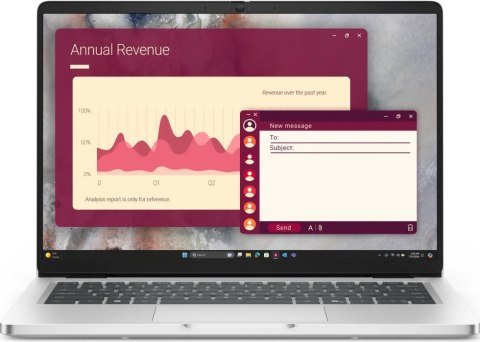Notebook DELL Pro 14 PC14250 (14"/8GB/SSD512GB/W11P/Srebrno czarny)
