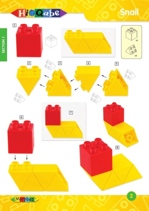 Instrukcje do klocków Morphun Hi-Qube 36 str.