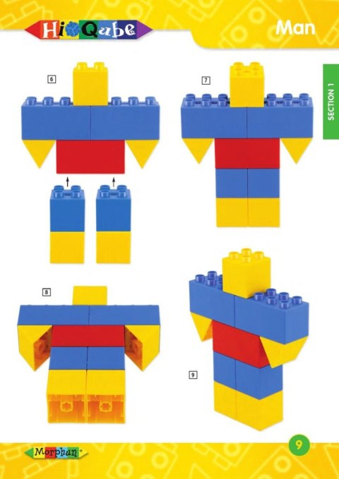 Instrukcje do klocków Morphun Hi-Qube 36 str.