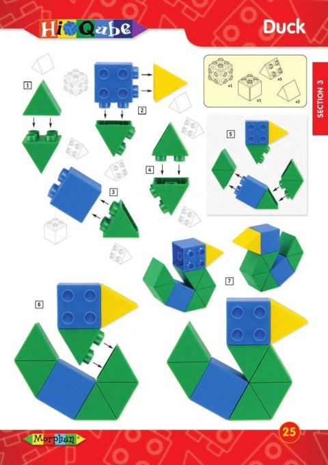 Instrukcje do klocków Morphun Hi-Qube 36 str.