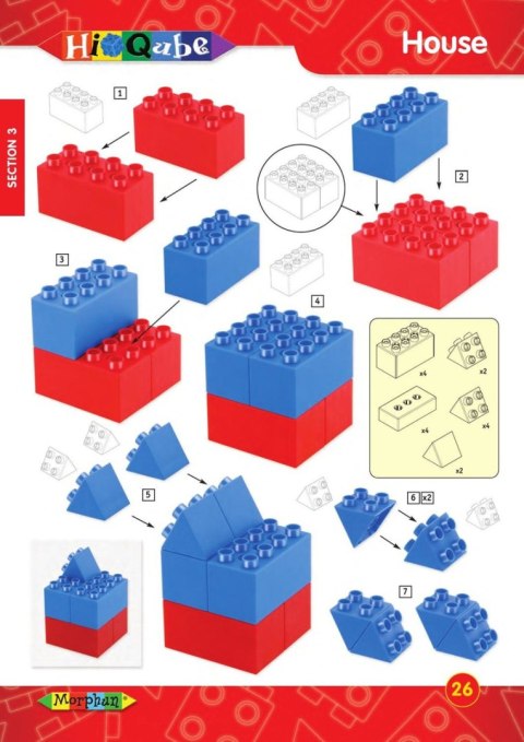 Instrukcje do klocków Morphun Hi-Qube 36 str.