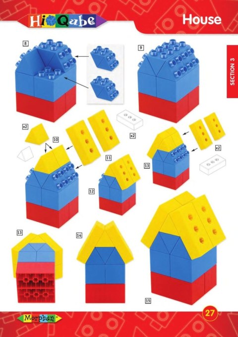 Instrukcje do klocków Morphun Hi-Qube 36 str.
