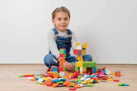 Klocki konstrukcyjne Mini Waffle - 300 elementów