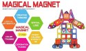 Magical Magnet 168 el. - Klocki magnetyczne