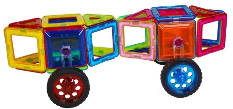 Magical Magnet 98 el. - Klocki Magnetyczne