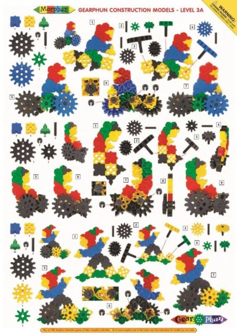 Morphun GearPhun 304 el. + Instrukcje 60 str. A4