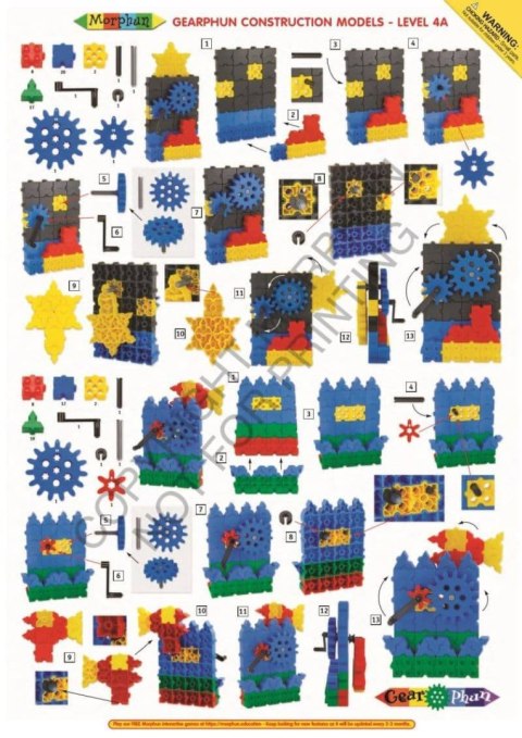 Morphun GearPhun 304 el. + Instrukcje 60 str. A4