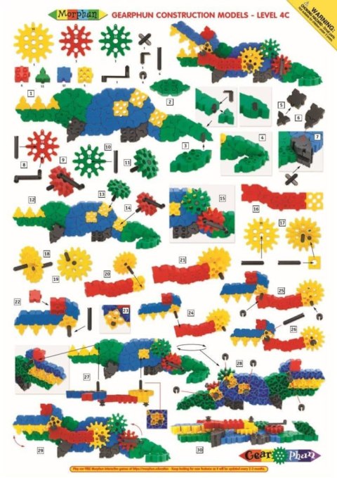 Morphun GearPhun 304 el. + Instrukcje 60 str. A4