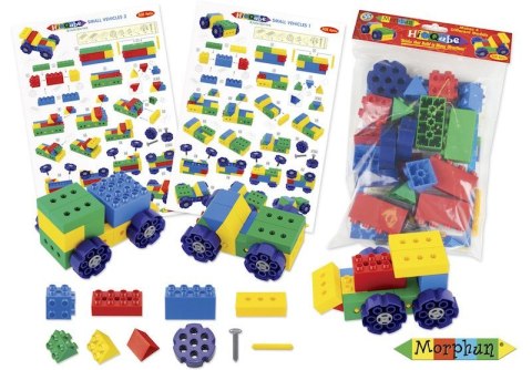 Morphun Hi-Qube 4 Pojazdy - Klocki konstrukcyjne