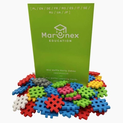 Zestaw edukacyjny - Klocki Mini Waffle EDU 500 el.