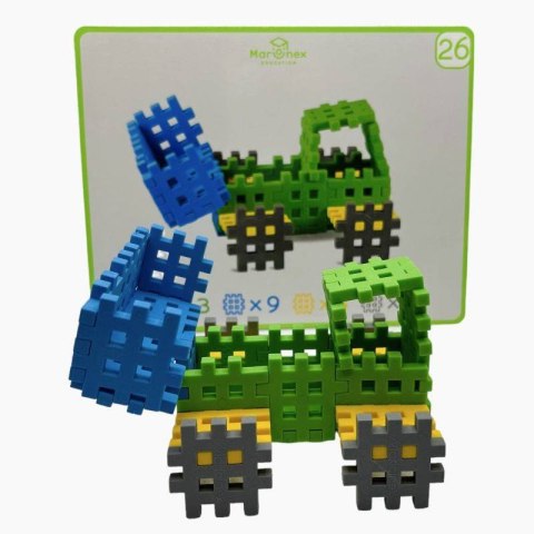 Zestaw edukacyjny - Klocki Mini Waffle EDU 500 el.