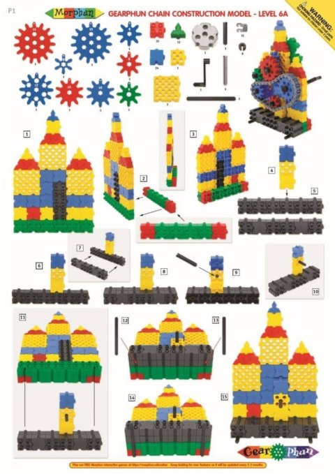 Zestaw uzupełniający GearPhun Łańcuszek 139 el.