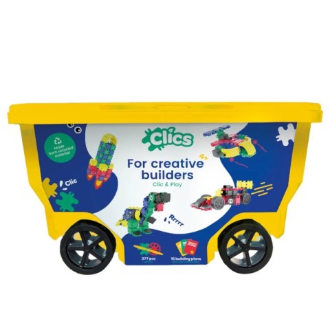 Clics Roller 15w1 377 el. - Klocki konstrukcyjne