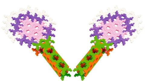 Incastro Pastel Maxi Pink 100 el. - Klocki konstrukcyjne