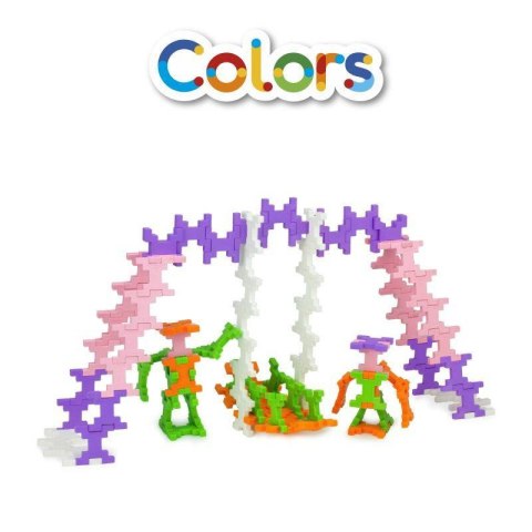 Incastro Pastel Maxi Pink 100 el. - Klocki konstrukcyjne