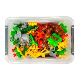 Zwierzątka LinkaZoo 108 el. - klocki edukacyjne