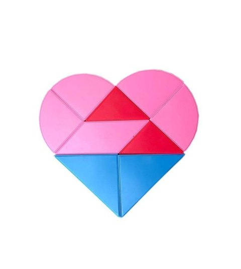 Klocki Magnetyczny Tangram - Magic Big Tangram 100el.