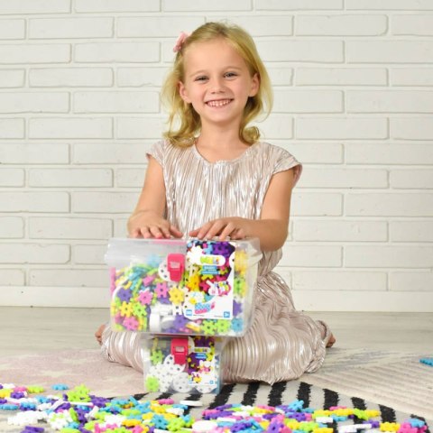 Klocki Meli Constructor Pink Travel Box 250 el.