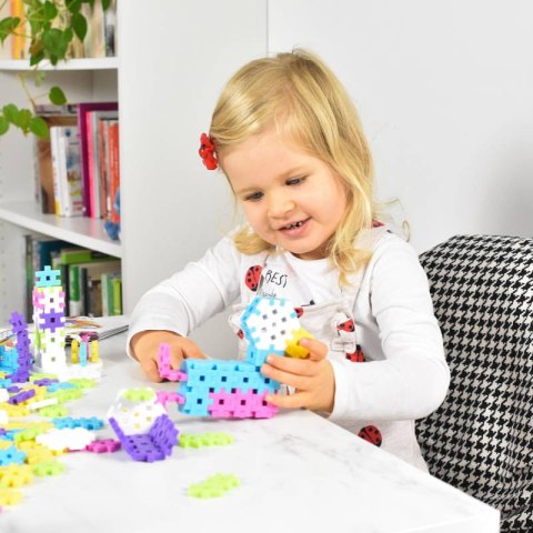 Klocki Meli Constructor Pink Travel Box 250 el.