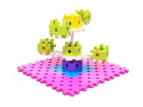 Klocki Meli Constructor Pink Travel Box 250 el.