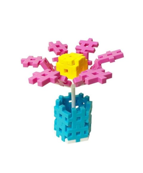 Klocki Meli Constructor Pink Travel Box 250 el.