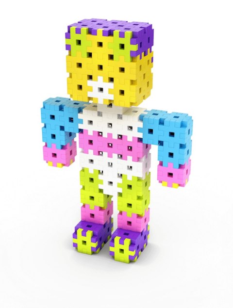 Klocki Meli Pink Basic Travel Box 1000 el.