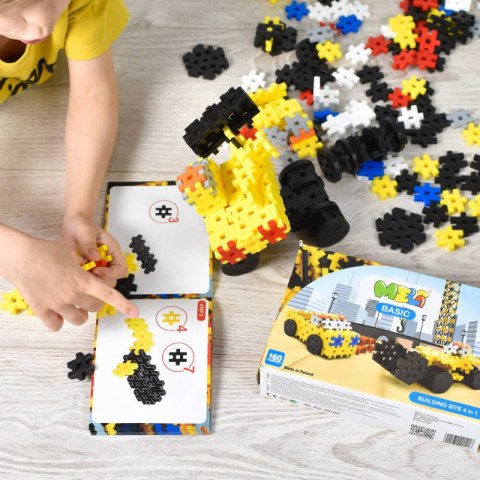 Klocki Meli Plac Budowy 4w1 160 el.