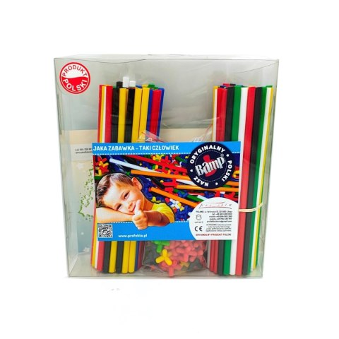 Słomki BAMP 200 el. - przestrzenne klocki konstrukcyjne