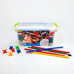 Słomki BAMP 300 el. - przestrzenne klocki konstrukcyjne