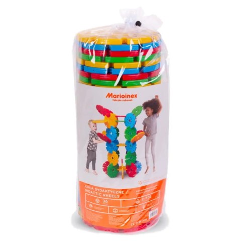 Klocki Koła Dydaktyczne 36 el.