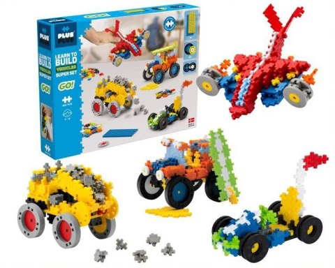 Klocki PlusPlus Mini Mix auta i pojazdy 800 el.