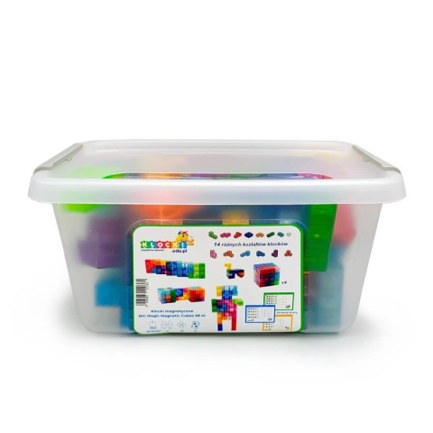 Klocki magnetyczne BIG Magic Cubes 68el.