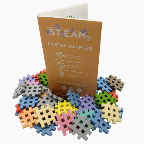 Mini Waffle Pastel 300 el. Klocki konstrukcyjne