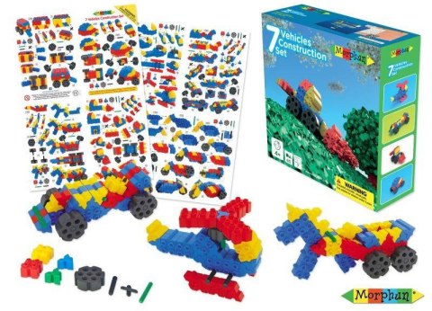 Morphun 7 Vehicles - 80 pieces