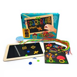 Spaghetti Pad start - tabliczka