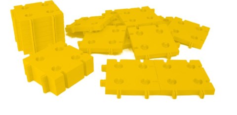 Zestaw Klocki Korbo EDU Code 420 el. + Książka z kartami pracy 83 x A4