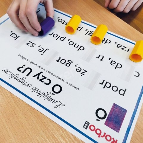 Zestaw Klocki Korbo EDU Code 420 el. + Książka z kartami pracy 83 x A4