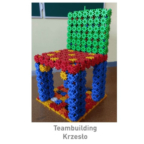 Zestaw Klocki Korbo EDU Code 420 el. + Książka z kartami pracy 83 x A4