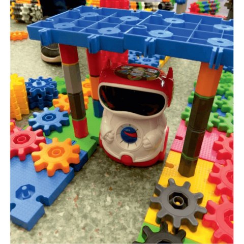 Zestaw Klocki Korbo EDU Code 420 el. + Książka z kartami pracy 83 x A4