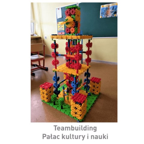 Zestaw Klocki Korbo EDU Code 420 el. + Książka z kartami pracy 83 x A4