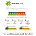 Zestaw Klocki Korbo EDU Code 420 el. + Książka z kartami pracy 83 x A4