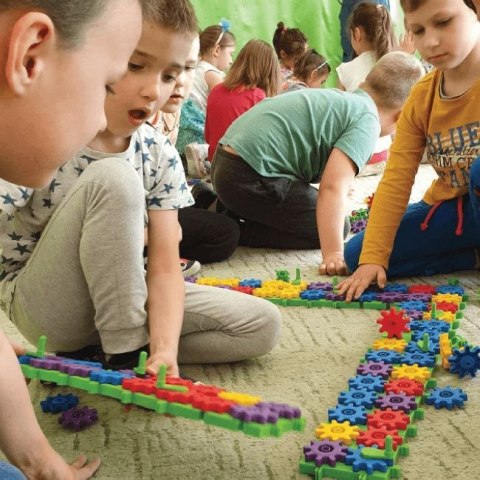 Zestaw Korbo EDU +Concept 450 el. + Książka z kartami pracy 23 x A4