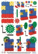 Zestaw klocków konstrukcyjnych Morphun Gearphun 500 el. + Instrukcje 60 str. A4