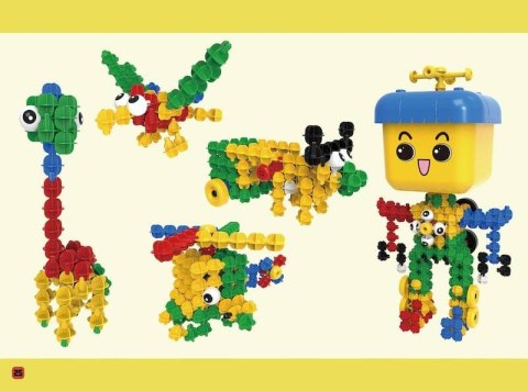 Klocki kreatywne Molyka Yellow Box 158 el.