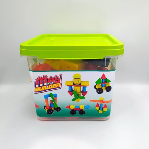 Klocki magnetyczne Mag Builder - 40 el.