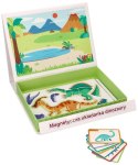 Tablica układanka magnetyczna - Dinozaury